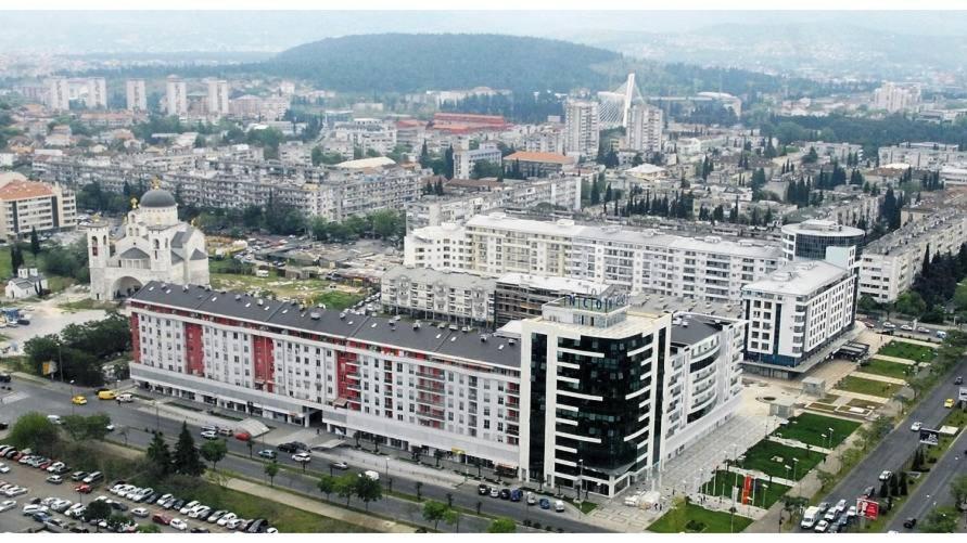 Apartment Temple Podgorica Bagian luar foto